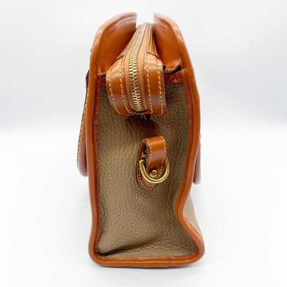 VINTAGE Dooney & Bourke All Weather Leather Satchel - Picture 6 of 11